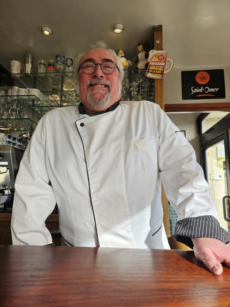 Richard, chef du restaurant Le Chambord à Savy Berlette
